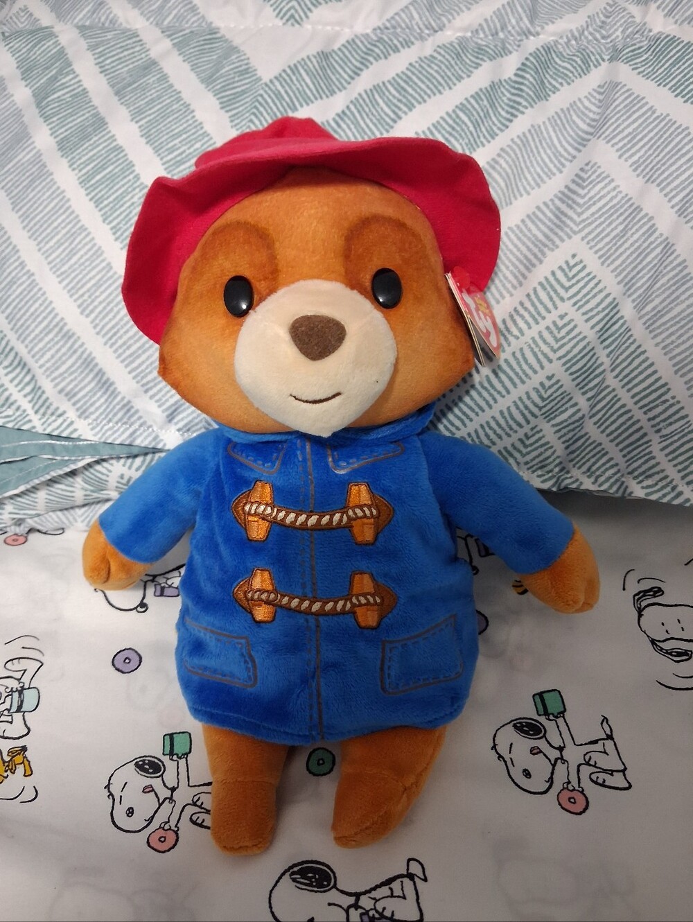 2024 Ty Paddington Bear Beanie Baby Plush Stuffed Toy